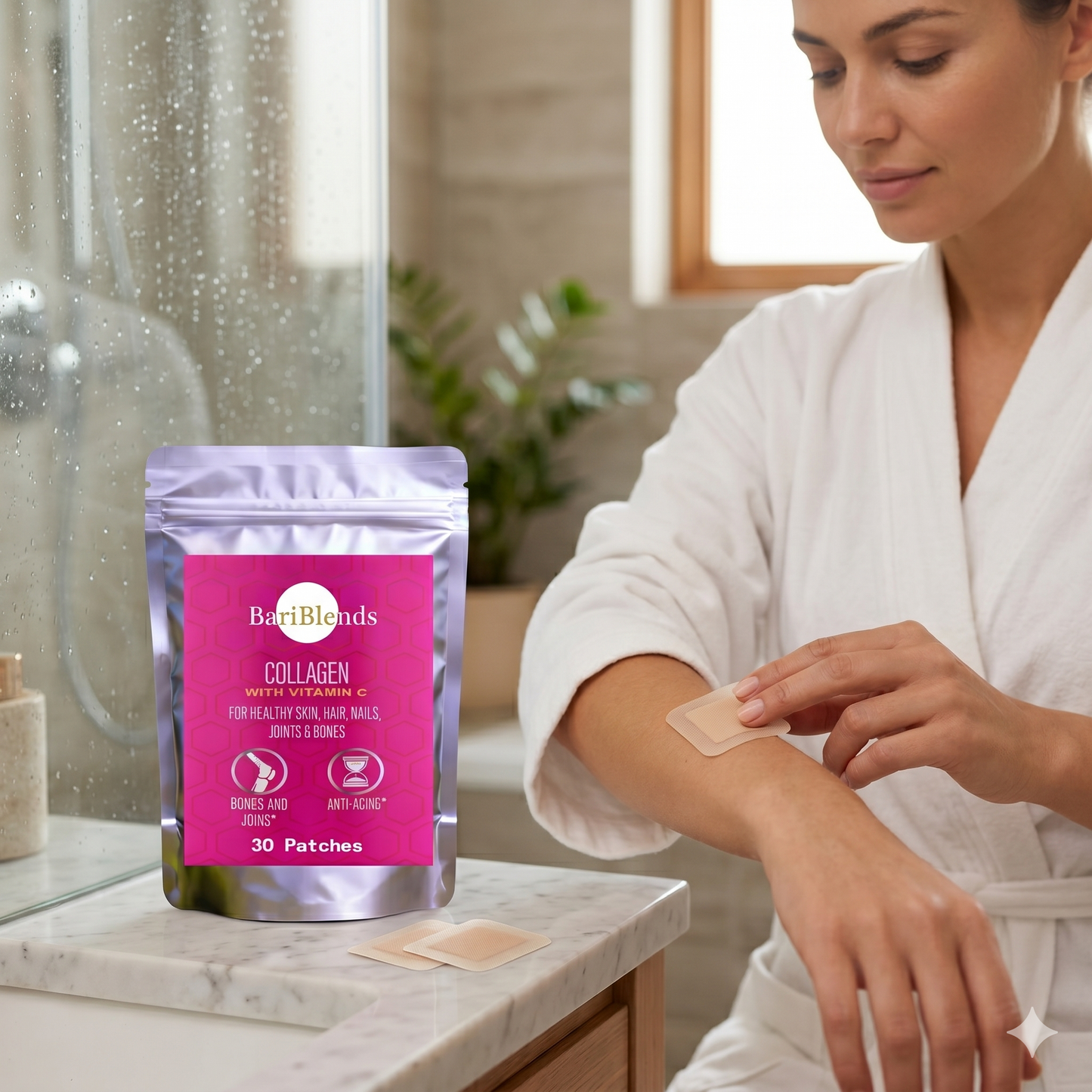 BariBlends Collagen Transdermal Patch