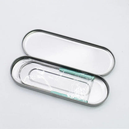 BariBlends Stainless Steel Tongue Scraper
