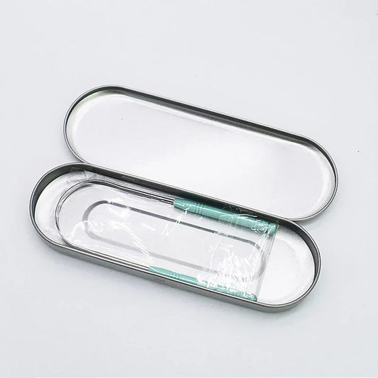 BariBlends Stainless Steel Tongue Scraper