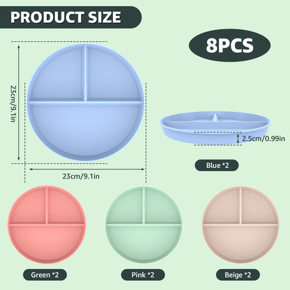 BariBlends Portion Control Plate