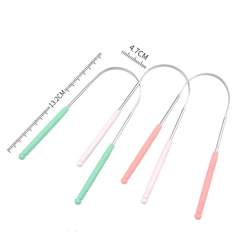 BariBlends Stainless Steel Tongue Scraper