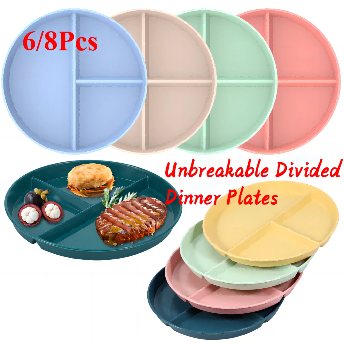 BariBlends Portion Control Plate