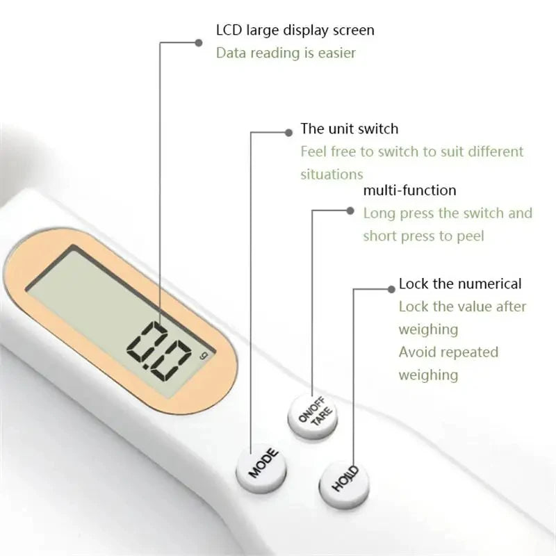 BariBlends Kitchen Weigh Scoop