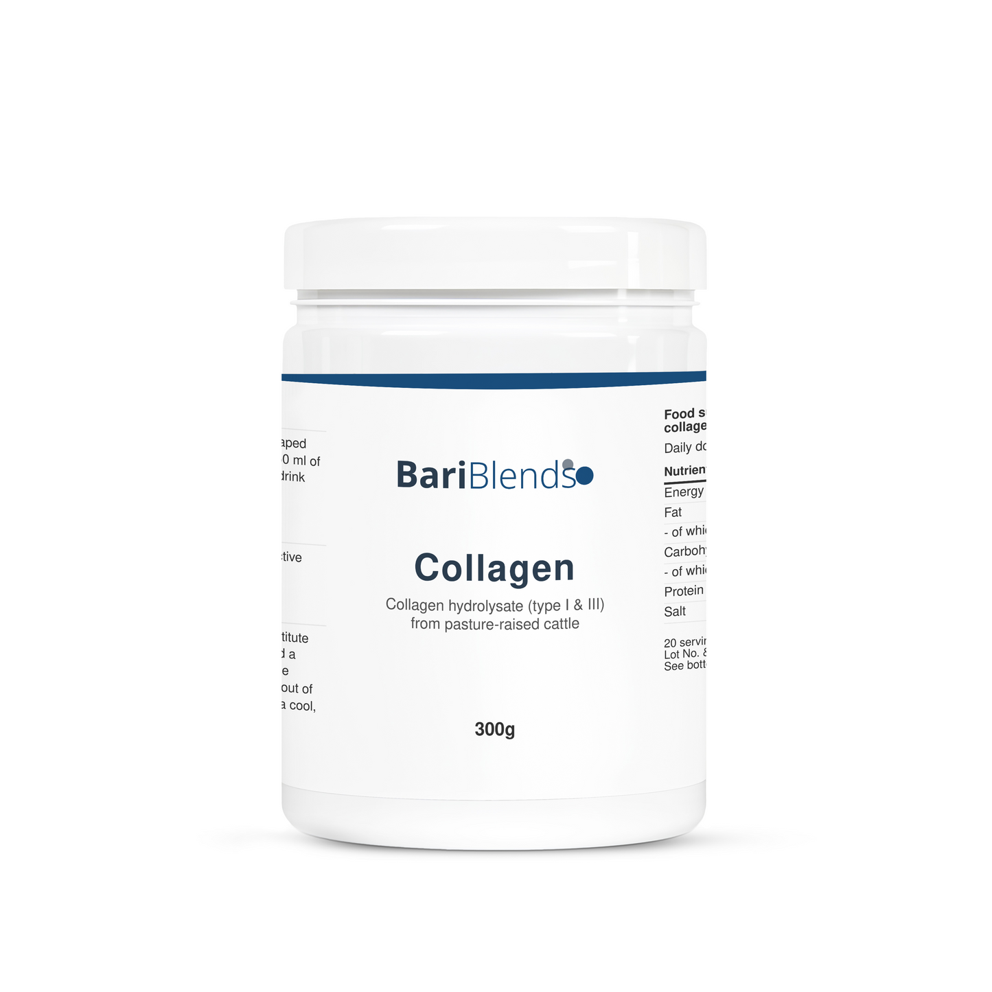 BariBlends Pure Collagen Essential Skin Support – 300g